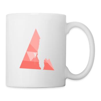 Seilklettern Bergsteigen Klettern - Tasse - Weiß - Rechts