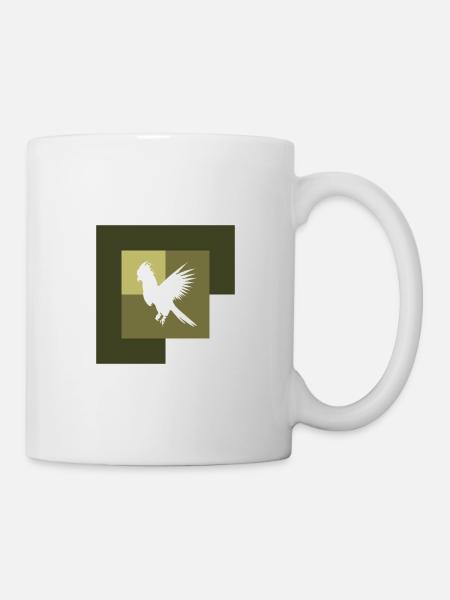 Bird Cockatoo Macaw - Mug - white