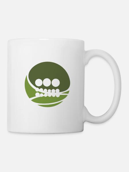 Münzen Coins Münzkunde - Tasse - Weiß