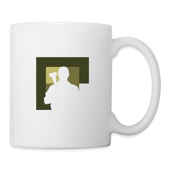 Mechanic Tinkerer Wrench - Mug - white - Right