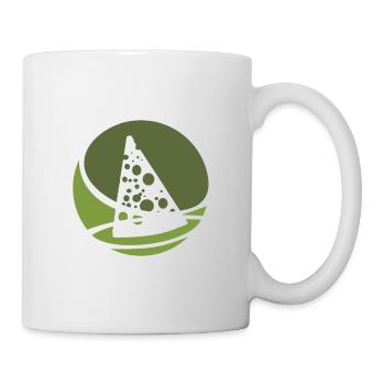 Emmentaler Käse Parmesan - Tasse - Weiß - Rechts