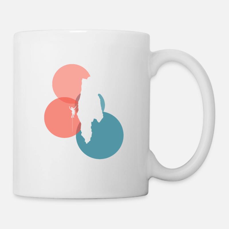 Kletterer Felsklettern Felsklettern - Tasse - Weiß