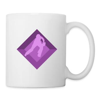 Cricket Cricketmannschaft Pitcher - Tasse - Weiß - Rechts