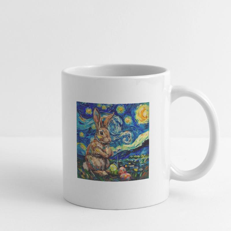 easter bunny, easter, bunny, happy easter, easter eggs Mug