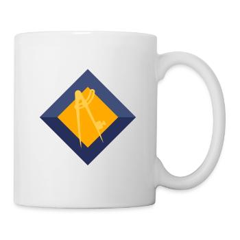 Architekt Konstruktion Konstrukteur - Tasse - Weiß - Rechts