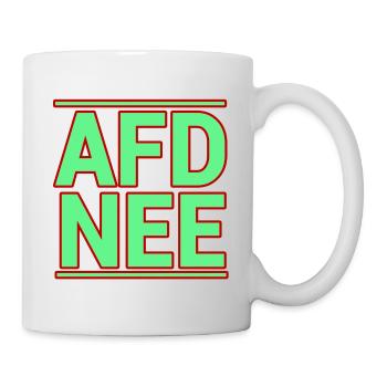 AFD NEE! - Tasse - Weiß - Rechts