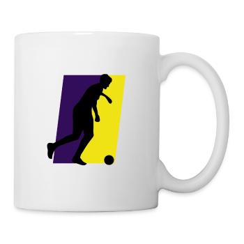 Équipe de futsal Équipe de futsal Équipe de futsal - Mug blanc - blanc - Droite