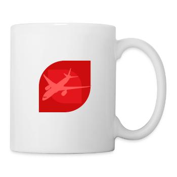 Aerospace Flieger Luftfahrt - Tasse - Weiß - Rechts