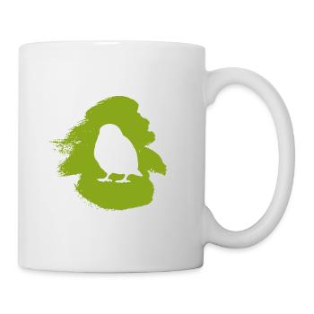 Vögel beobachten Vogel Fliegen - Tasse - Weiß - Rechts