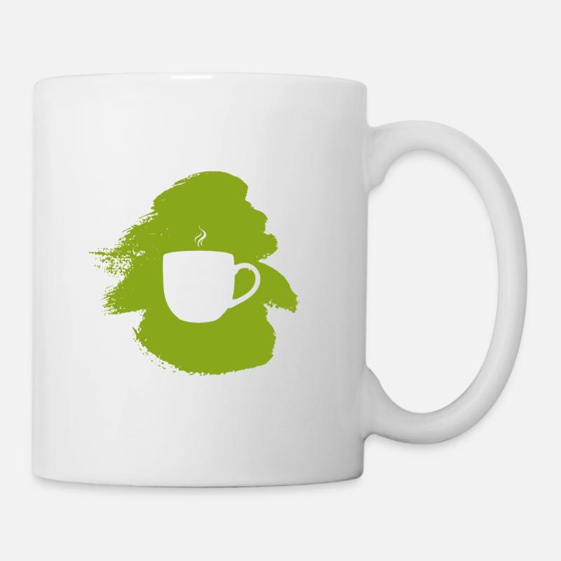 Grain de café Espresso Grain de café - Mug blanc - blanc