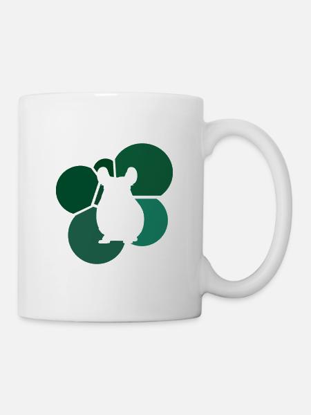 Nagetier Chinchilla Mäuschen - Tasse - Weiß