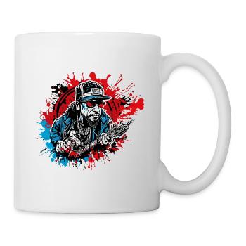 Rapper / Hip Hop / Song / Cool / Rhymes / Beat - Mug - white - Right