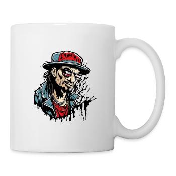Rapper / Hip Hop / Song / Cool / Rhymes / Beat - Mug - white - Right