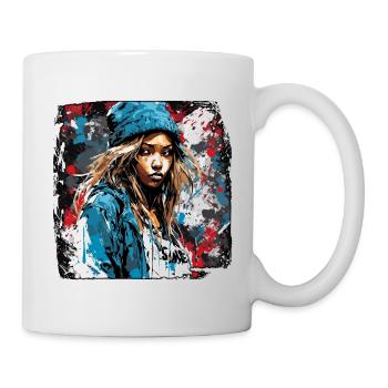 Rapper / Hip Hop / Song / Cool / Rhymes / Beat - Mug - white - Right