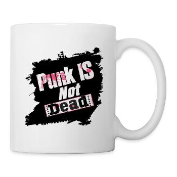 Punk Is Not Dead Punk Rock Punker Punk Rocker Rock - Mug - white - Right