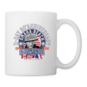 D DAY 80th anniversary in Normandy - Mug blanc - blanc - Droite