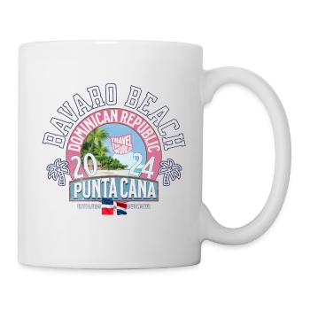 Bavaro Strand Punta Cana Reise um die Welt - Tasse - Weiß - Rechts
