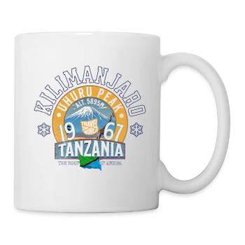 Kilimanjaro Uhuru peak Tanzania - Mug - white - Right