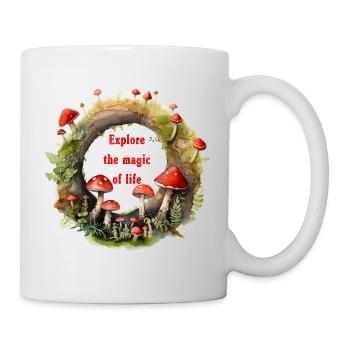 Magic of life - Mug - white - Right