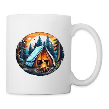 Forest / River / Wild / Life / River / Trees - Mug - white - Right