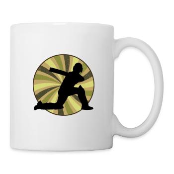 Cricketer Cricket Team - Mug - white - Right