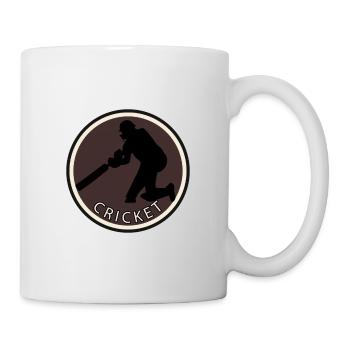 Pichet Joueur de cricket Joueur de cricket - Mug blanc - blanc - Droite