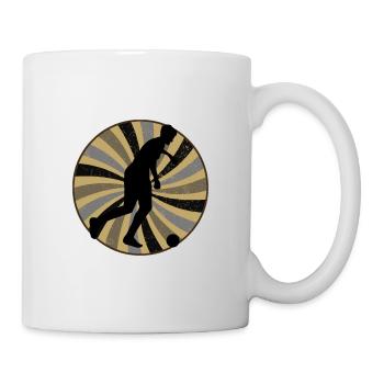 Futsal Joueur de futsal - Mug blanc - blanc - Droite