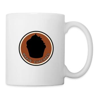 Bäckerin Muffin - Tasse - Weiß - Rechts