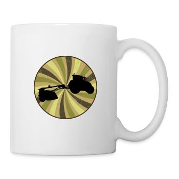Ernte Hof - Tasse - Weiß - Rechts