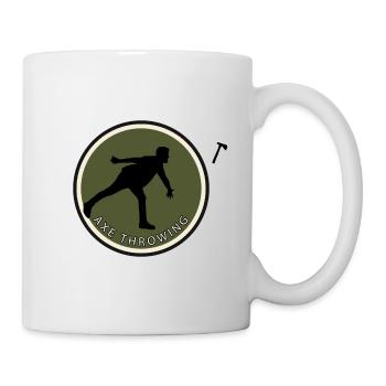 Axe Throwing Double Axe Axe Throwing - Mug - white - Right
