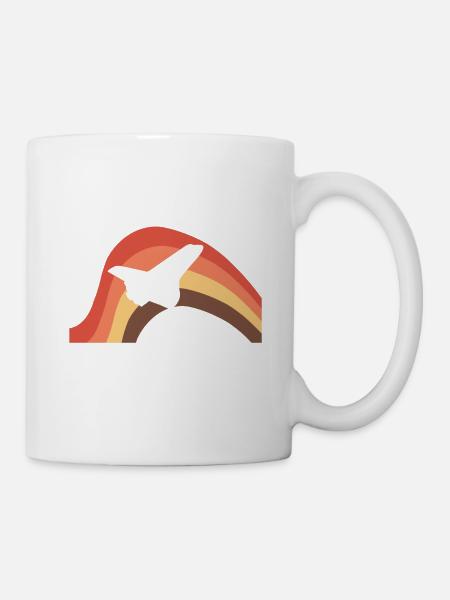 Flugzeug Luftfahrt - Tasse - Weiß