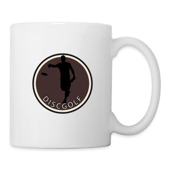 Disc Golf Player Frisbee - Mug - white - Right