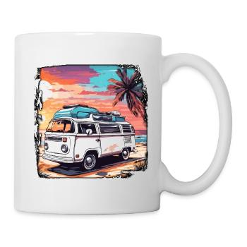Camper / Wohnmobil / camping / Roadtrip / Travel - Tasse - Weiß - Rechts