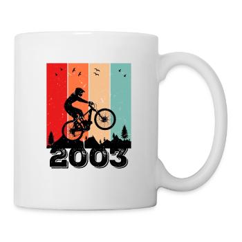 Millésime 2003 - Mug blanc - blanc - Droite
