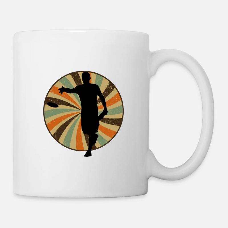 Disque de frisbee Frisbee - Mug blanc - blanc