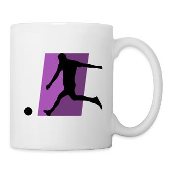 Joueur de futsal Joueur de futsal Joueur de futsal - Mug blanc - blanc - Droite