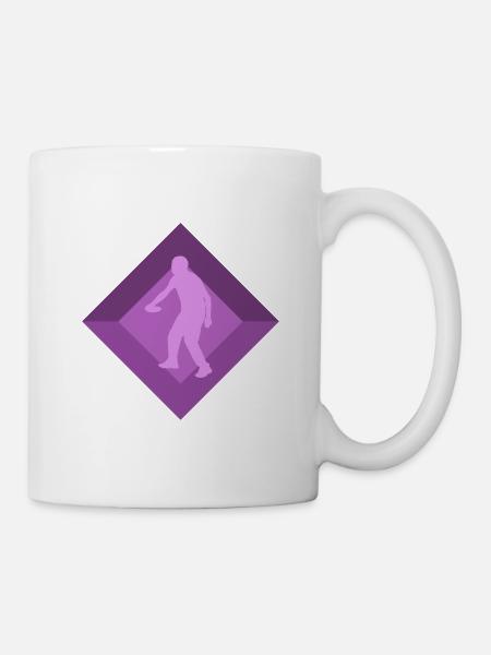 Disc Disc Sportart - Tasse - Weiß
