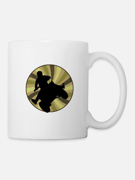 Stunt Stunt Stunt - Tasse - Weiß
