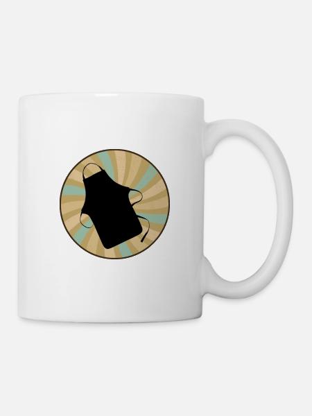 Baking Kuchen Backwaren - Tasse - Weiß