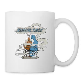 Augur dit non - Mug blanc - blanc - Droite