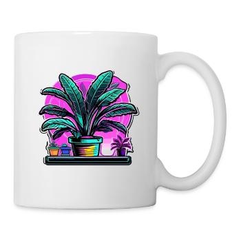 Houseplant / Potted Plant / Decoration / Pot - Mug - white - Right