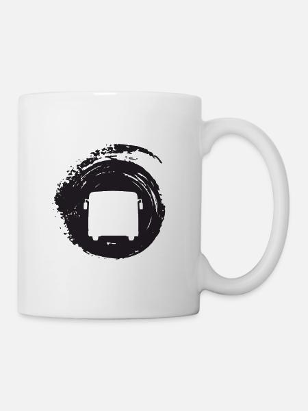 Busfahren Schulbus Fahrer - Tasse - Weiß