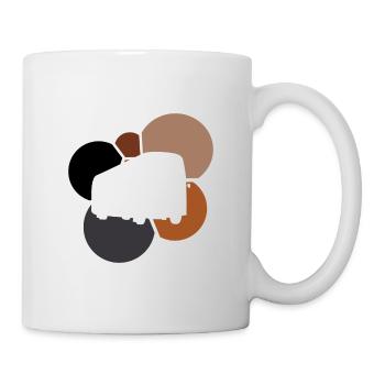 Bus, School Bus, Public Transport - Mug - white - Right