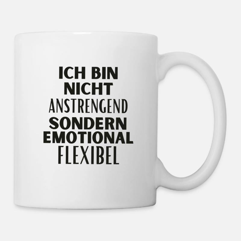 Emotional Flexibel - Tasse - Weiß