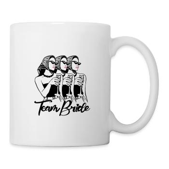 Équipe Bride - Enterrement de vie de garçon - Mug blanc - blanc - Droite
