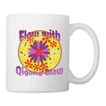 Energetic Nature Vibrant Vegan Active Lifestyle - Tasse - Weiß - Rechts