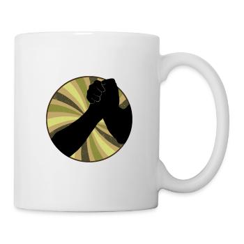Arm Wrestling Muscles - Mug - white - Right