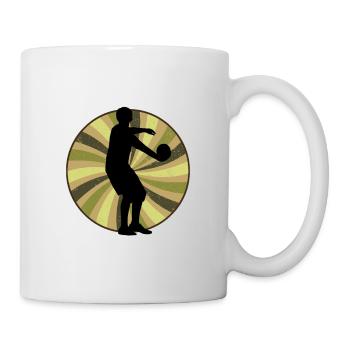 Équipe de Dodgeball Équipe de Dodgeball - Mug blanc - blanc - Droite