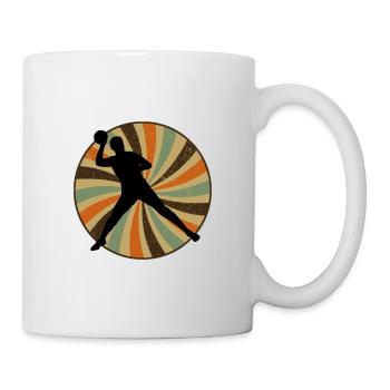 Joueur de ballon-chasseur Dodgeball - Mug blanc - blanc - Droite