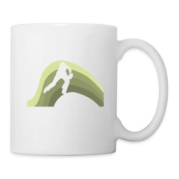 Joueur de cricket Équipe de cricket - Mug blanc - blanc - Droite